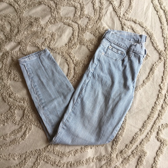 GAP Denim - EUC GAP Pinstripe True Skinny Jeans
